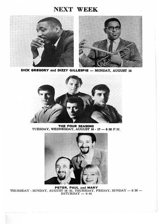 'Liberace' 1966 playbill, page 10