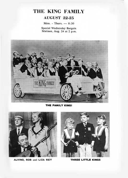 'Liberace' 1966 playbill, page 8