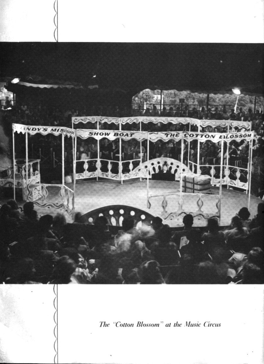 1955 Miami Music Circus Season Souvenir Program, back cover