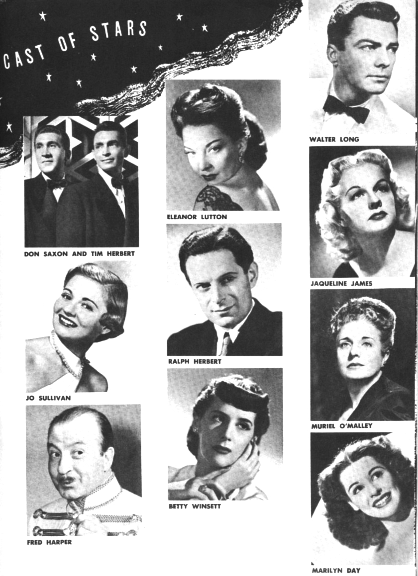 1955 Miami Music Circus Season Souvenir Program, page 11