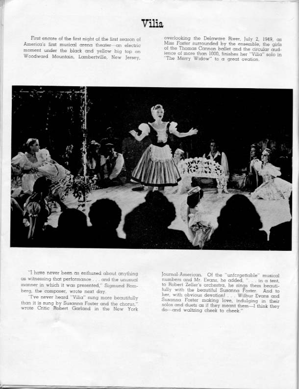 '1949 Season Souvenir Program, page 2