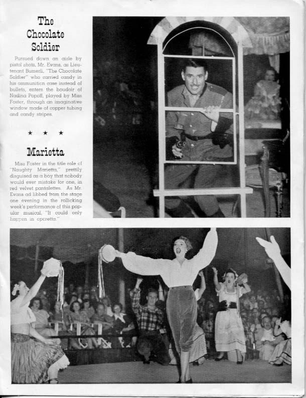 '1949 Season Souvenir Program, page 3