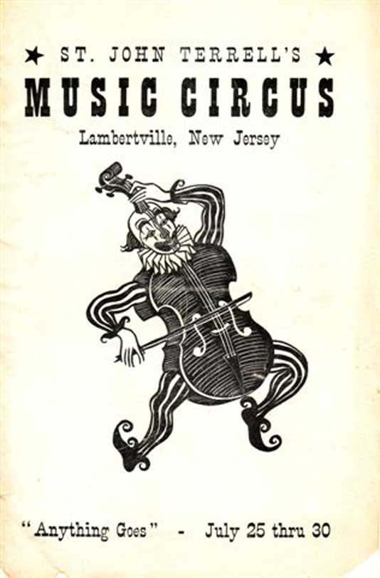 'Anything Goes' 1950 playbill, cover