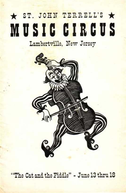 'The Cat and the Fiddle' 1950 playbill, cover