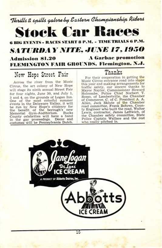 'The Cat and the Fiddle' 1950 playbill, page 15