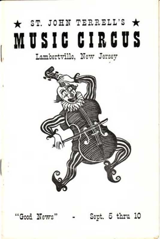 'Good News' 1950 playbill, cover