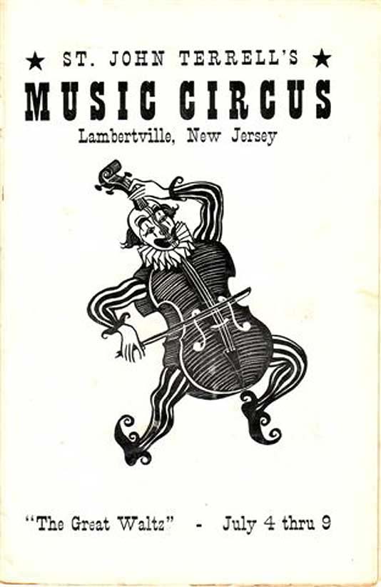 'The Great Waltz' 1950 playbill, cover