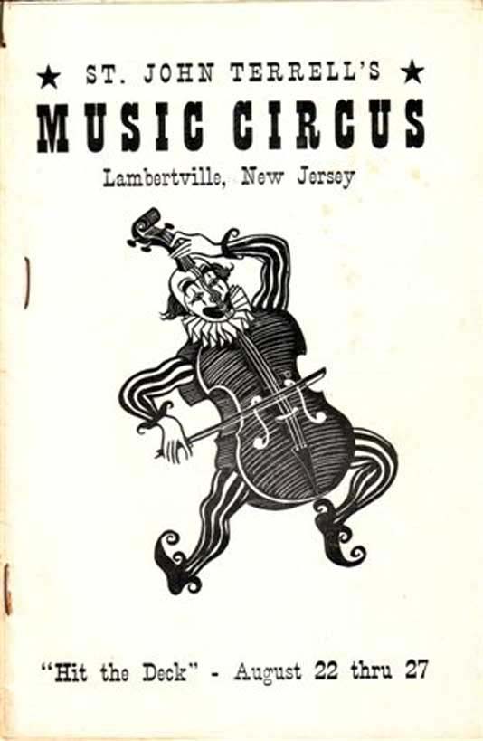 'Hit the Deck' 1950 playbill, cover