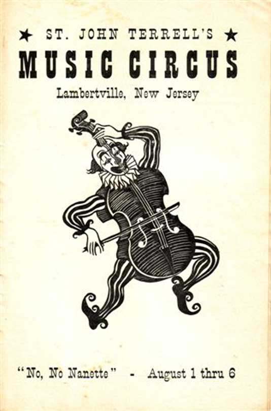 'No, No Nanette' 1950 playbill, cover