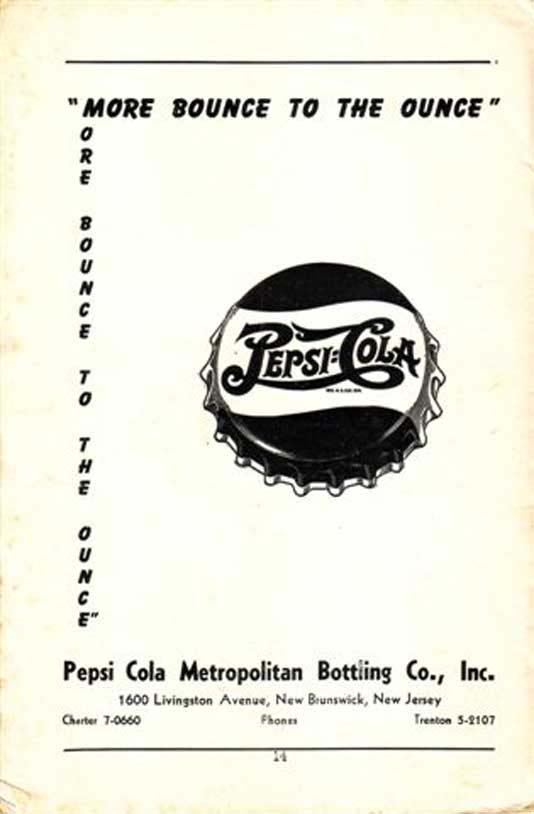 'Rio Rita' 1950 playbill, page 14