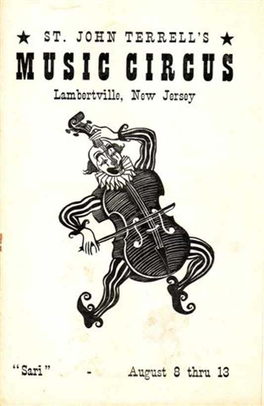 'Sari' 1950 playbill, cover