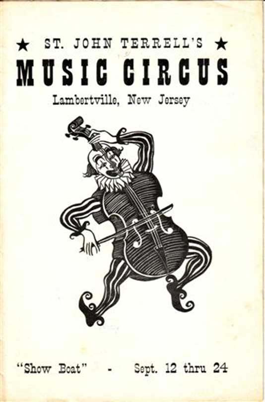 'Show Boat' 1950 playbill, cover