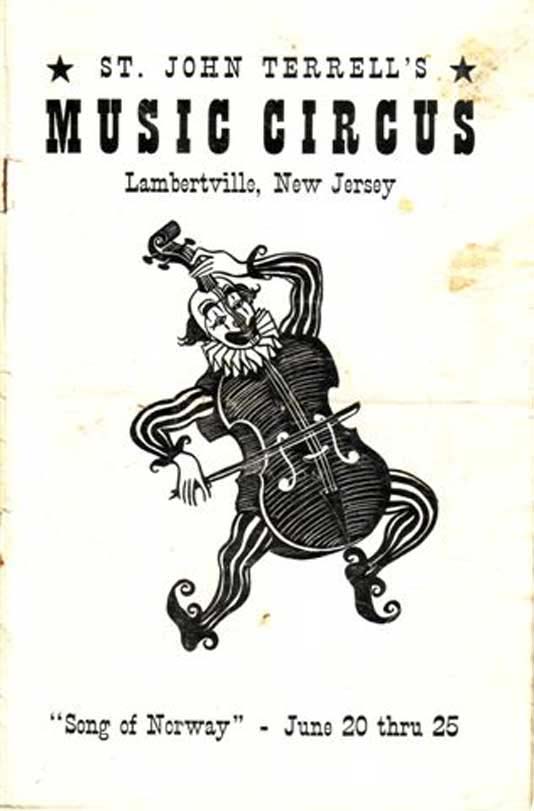 'Song of Norway' 1950 playbill, cover