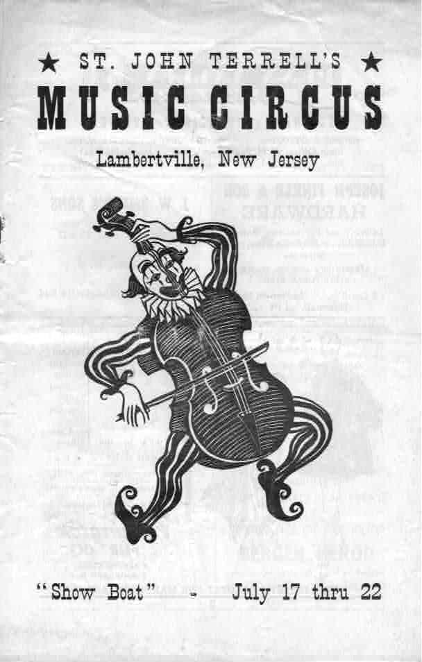 'Show Boat' 1951 playbill, cover