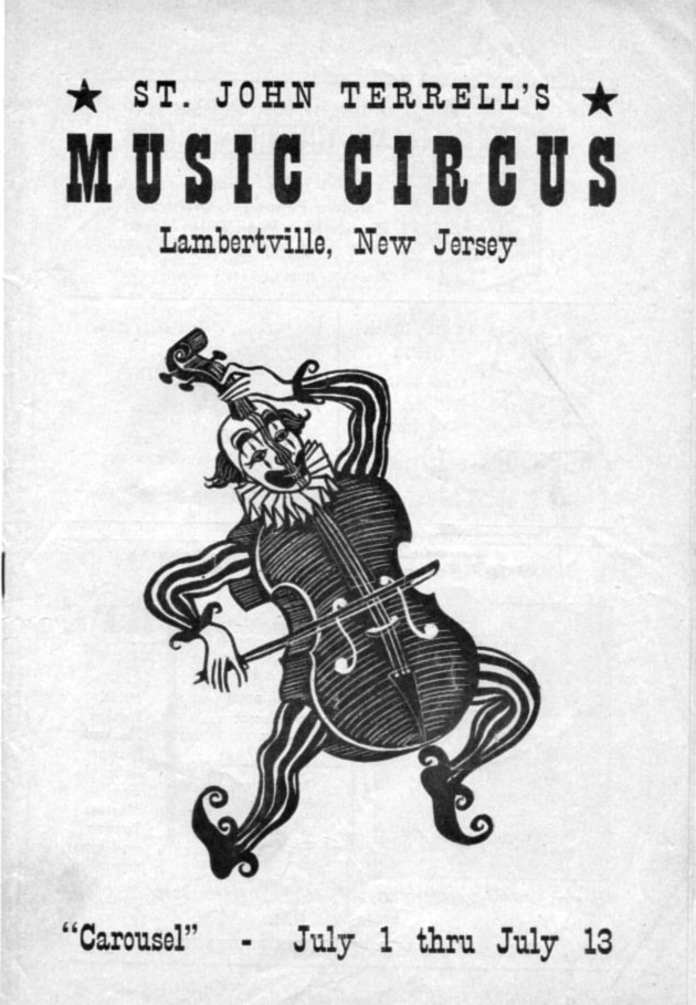 'Carousel' 1952 playbill, cover