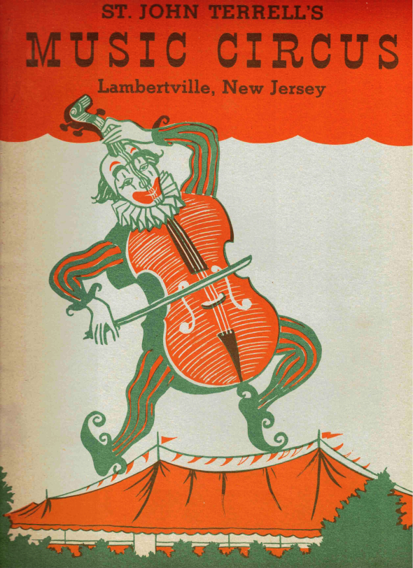 1952 Music Circus Season Souvenir Program, front cover
