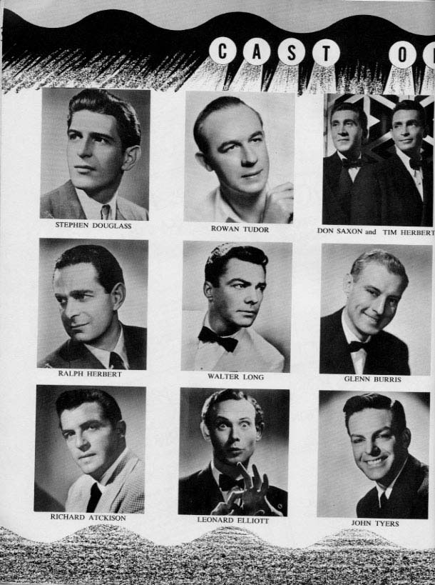 1953 Music Circus Season Souvenir Program, page12 