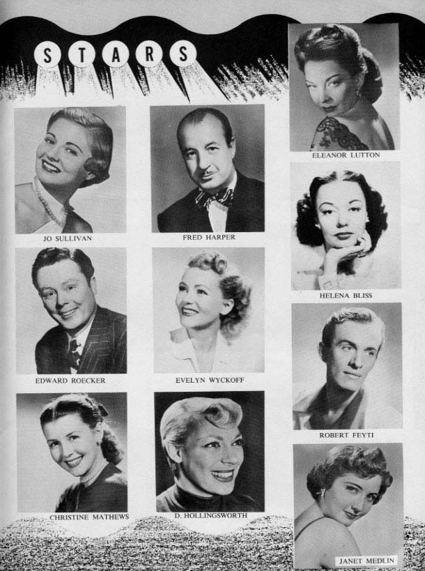 1953 Music Circus Season Souvenir Program, page 13