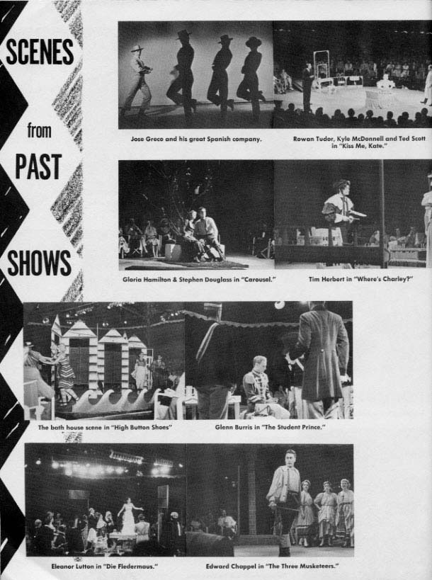 1953 Music Circus Season Souvenir Program, page 16