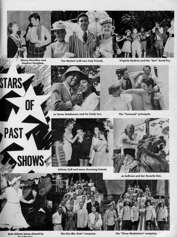 1953 Music Circus Season Souvenir Program, page 17