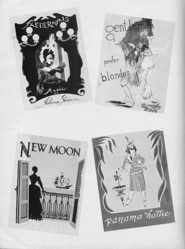 1953 Music Circus Season Souvenir Program, page 2