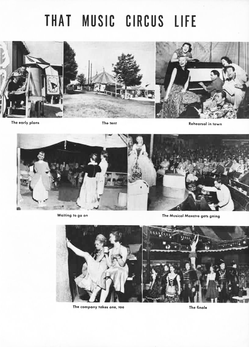 1954 Music Circus Season Souvenir Program, page12 