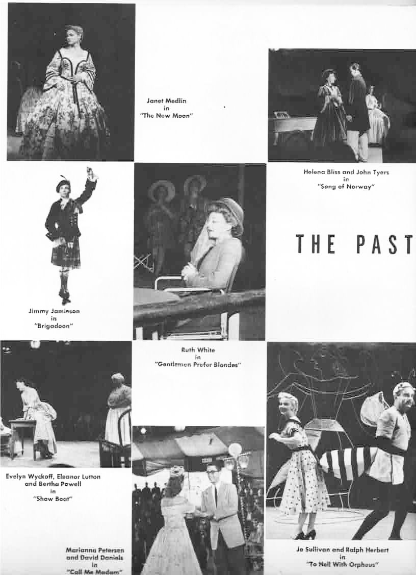 1954 Music Circus Season Souvenir Program, page 14