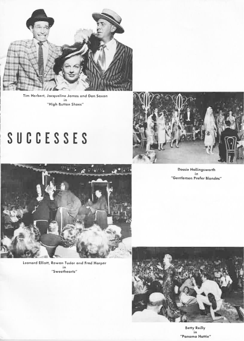 1954 Music Circus Season Souvenir Program, page 15