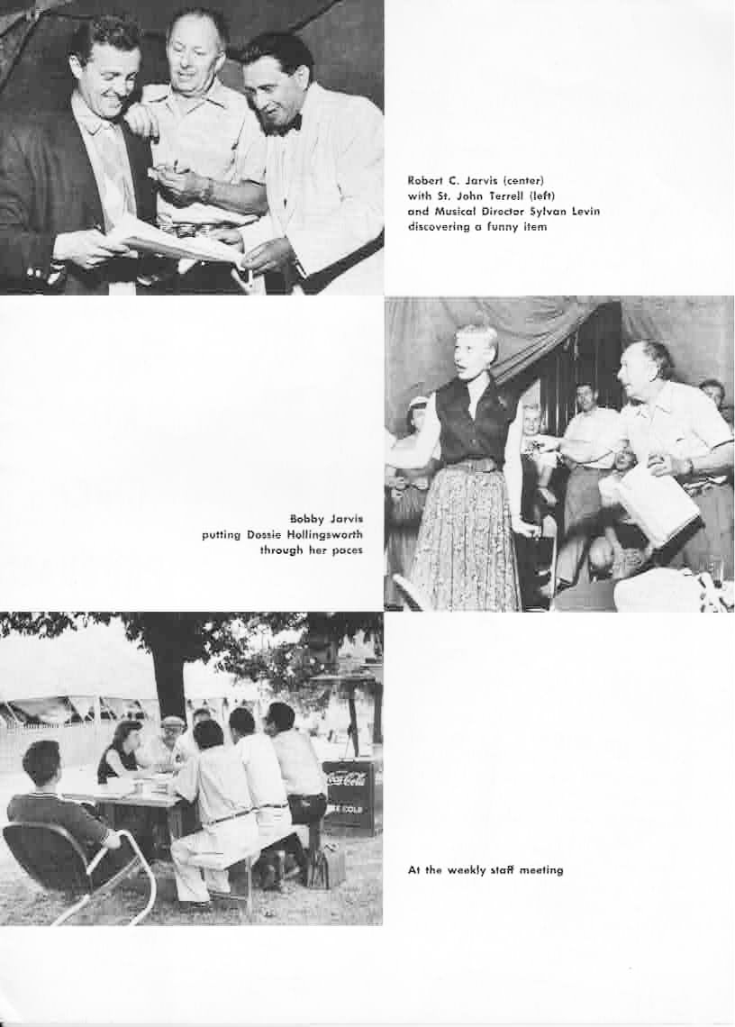 1954 Music Circus Season Souvenir Program, page 7