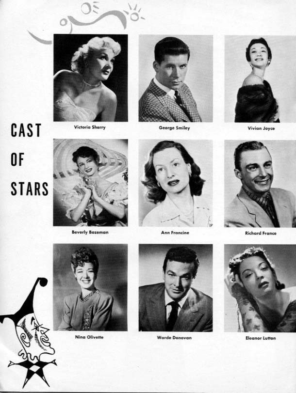 1955 Music Circus Season Souvenir Program, page12 