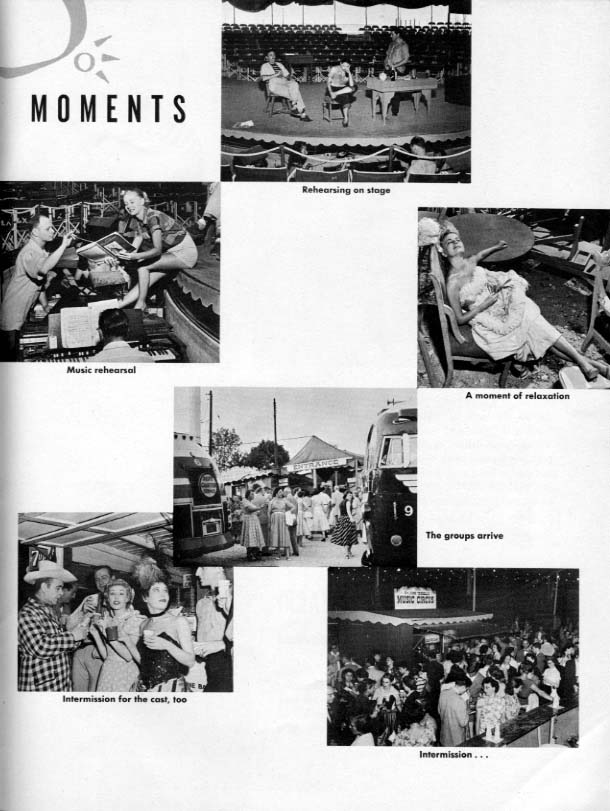 1955 Music Circus Season Souvenir Program, page 17