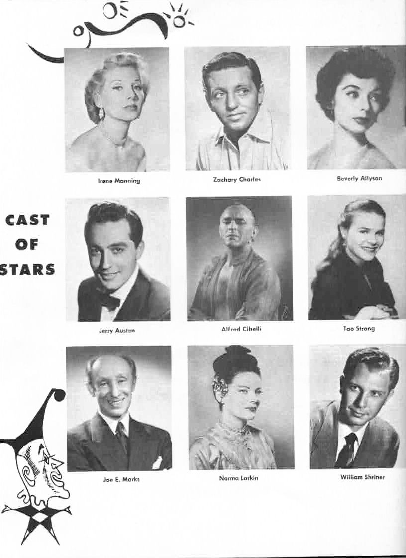 1956 Music Circus Season Souvenir Program, page12 