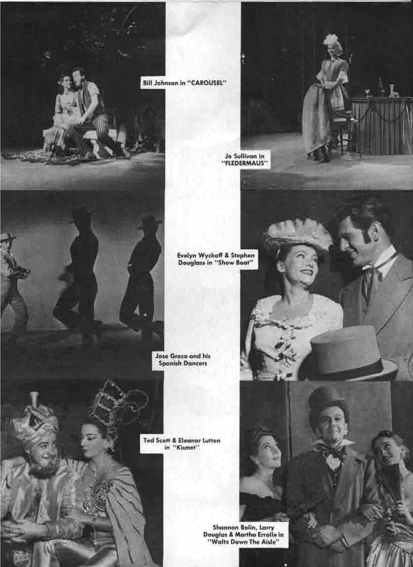 1956 Music Circus Season Souvenir Program, page 16