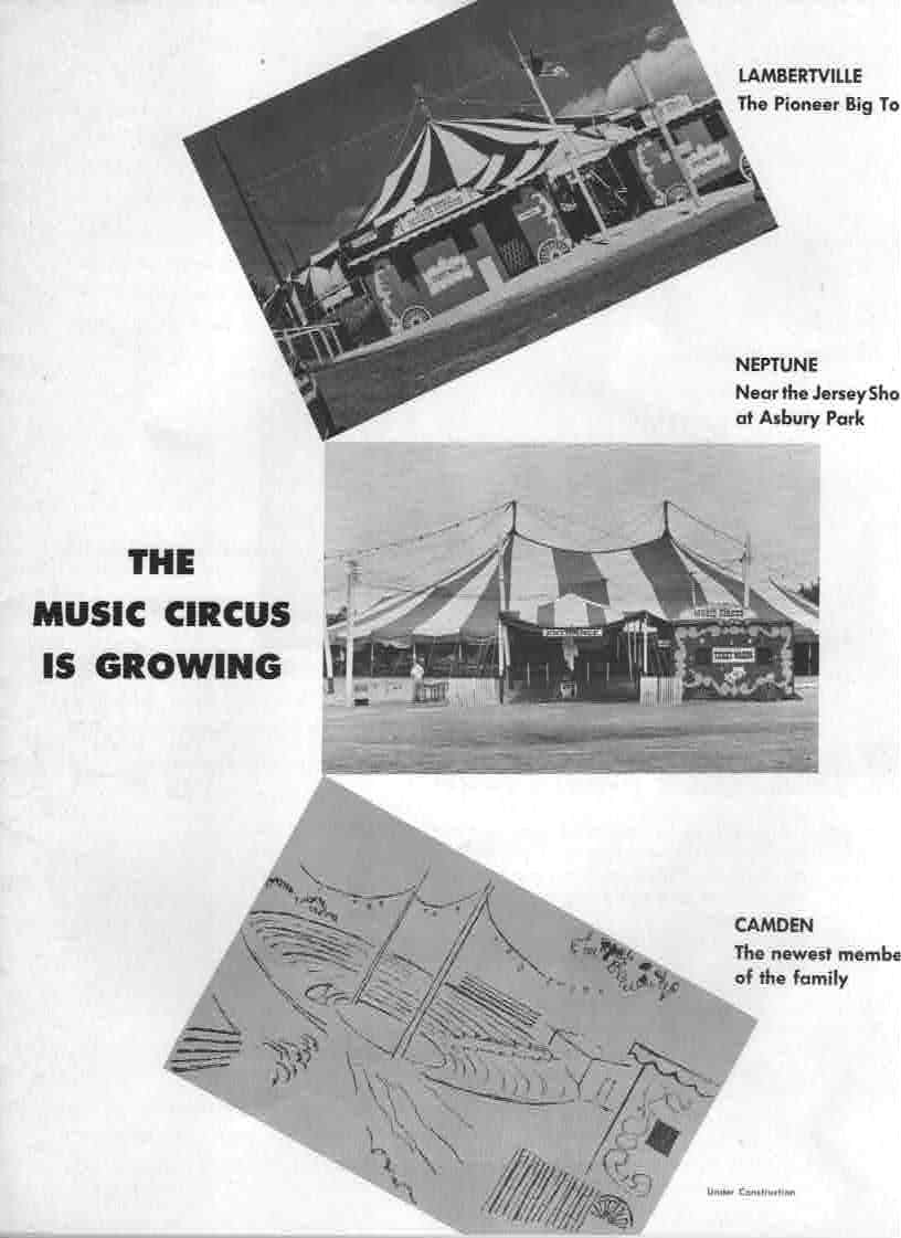 1956 Music Circus Season Souvenir Program, page 7