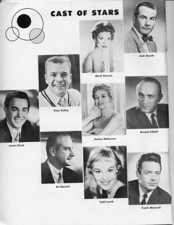 1957 Music Circus Season Souvenir Program, page 11