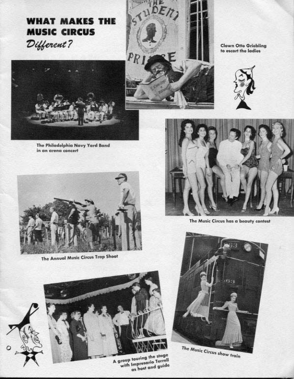 1957 Music Circus Season Souvenir Program, page 6