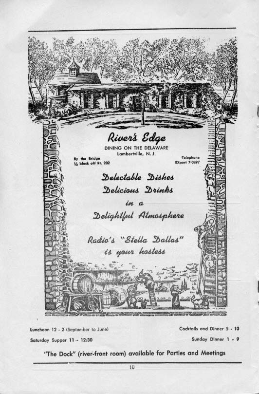 'On the Town' 1957 playbill, page 10
