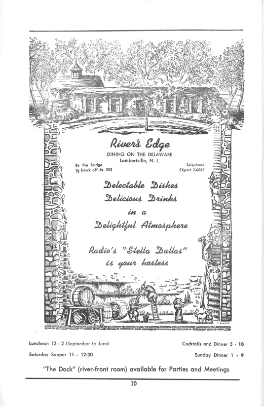 'Plain and Fancy' 1957 playbill, page 10