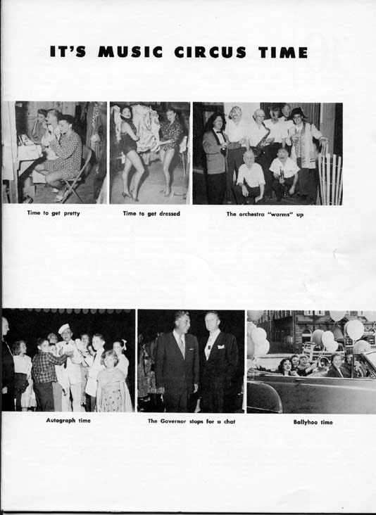 1958 Music Circus Season Souvenir Program, page 13