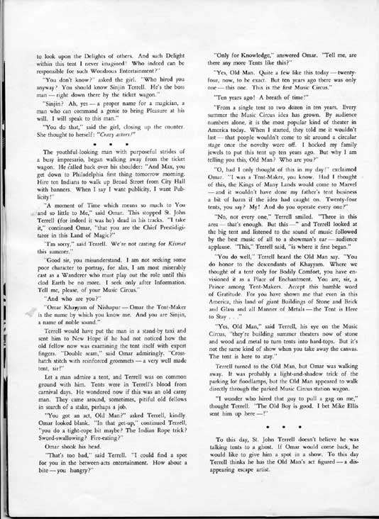 1958 Music Circus Season Souvenir Program, page 4