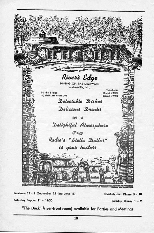 'Show Boat' 1958 playbill, page 10
