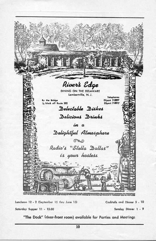 'Song of Norway' 1958 playbill, page 10