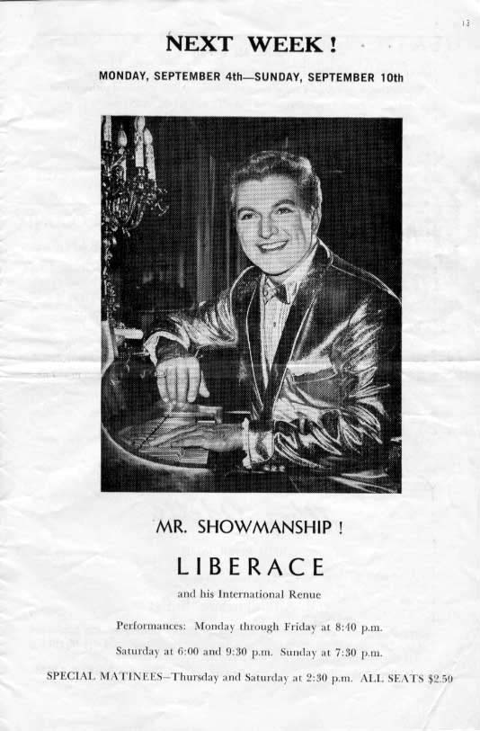 'The King and I' 1961 playbill, page 13