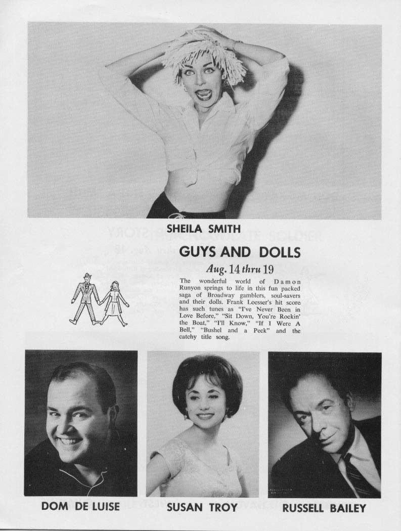 1962 Music Circus Season Souvenir Program, page 14
