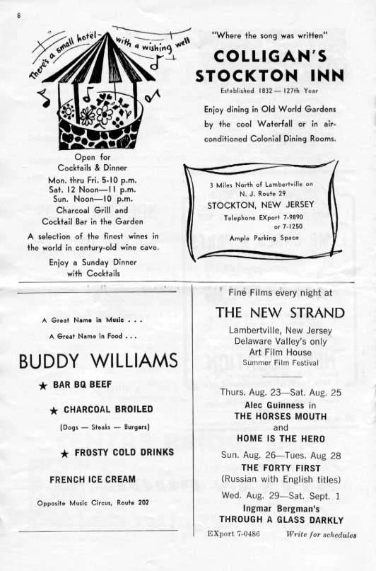 'Bye, Bye Birdie' 1962 playbill, page 8