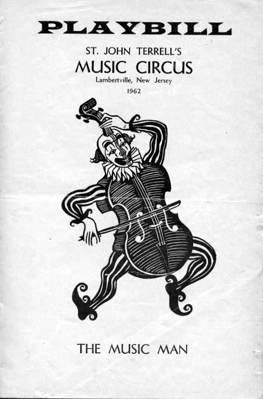 'The Music Man' 1962 playbill, cover