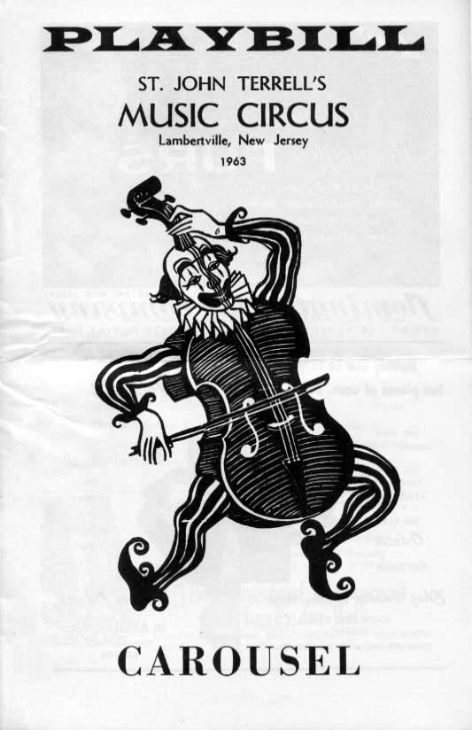 'Carousel' 1963 playbill, cover