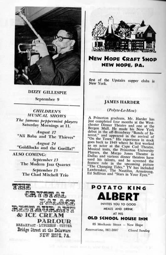 'Irma La Douce' 1963 playbill, page 14