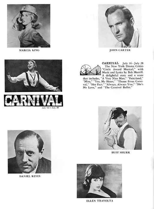 1963 Music Circus Season Souvenir Program, page 13