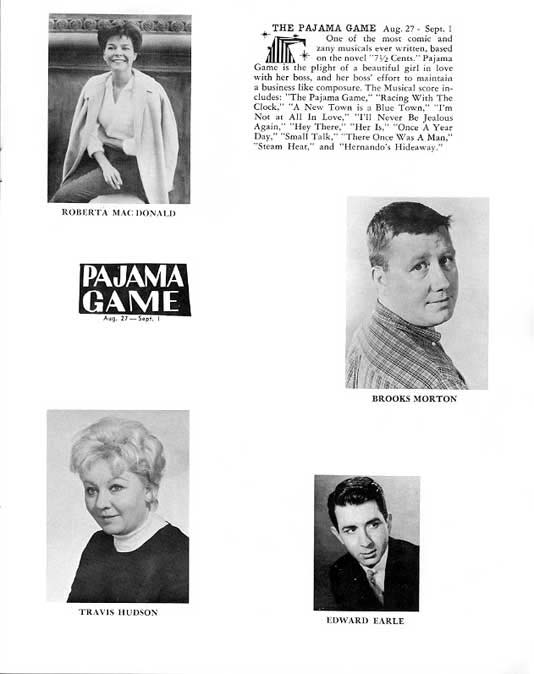 1963 Music Circus Season Souvenir Program, page 18